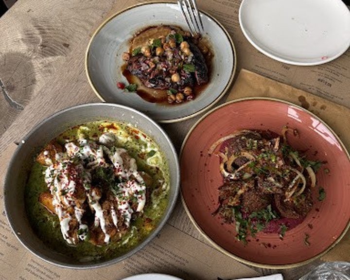A colourful selection of Levantine mezze at BABA in Edinburgh