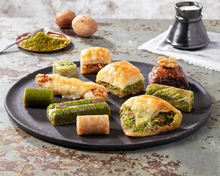 Baklava, cakes and Turkish desserts at Hafiz Mustafa 1864 Knightsbridge