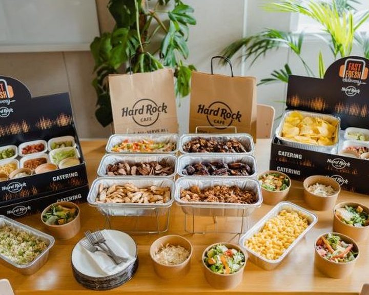Burgers, fries and American dishes at Hard Rock Cafe Edinburgh