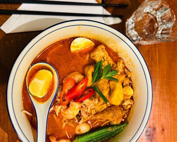 Malaysian rice, noodles and sharing dishes at Med Salleh Kopitiam in Bayswater