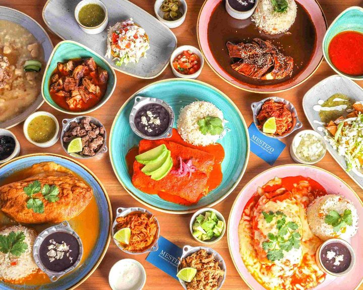 Mexican sharing dishes at Mestizo near Camden Town