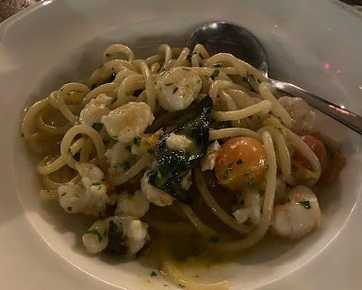 Seafood linguine with mussels and herbs at Coppi Belfast