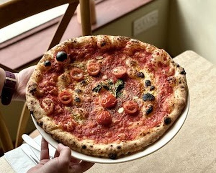 A Neapolitan pizza at Pizzeria 1926 in Edinburgh
