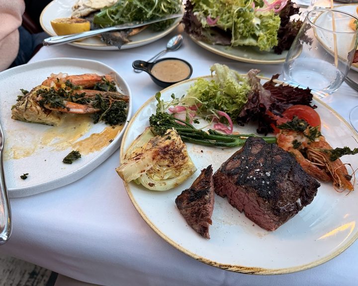 Argentine grilled meat and side dishes at Casa Malevo in Paddington