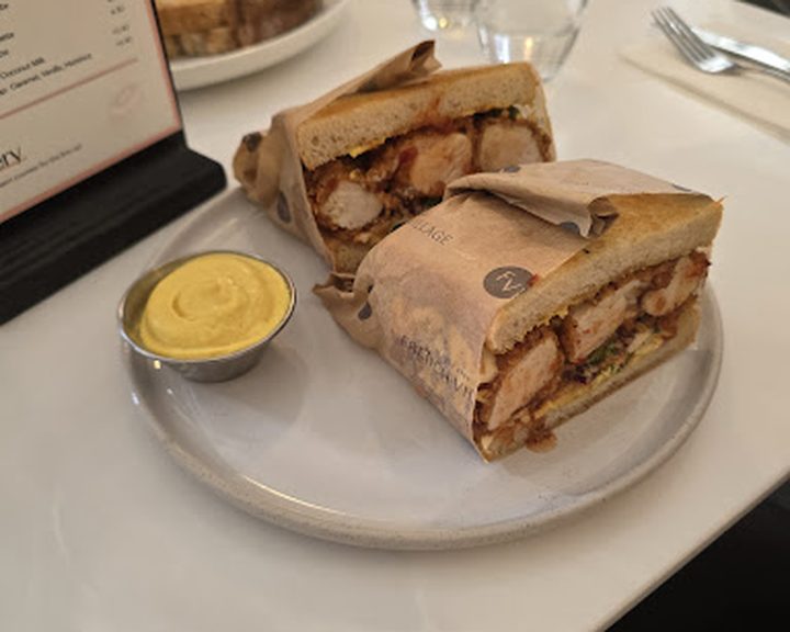 Pastries and cafe dishes at French Village Botanic in Belfast