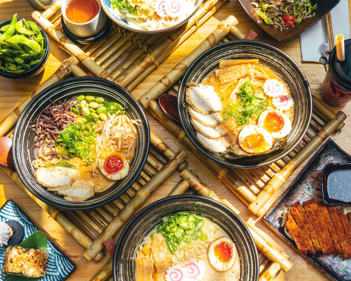A bowl of ramen at anime-themed Uzumaki London