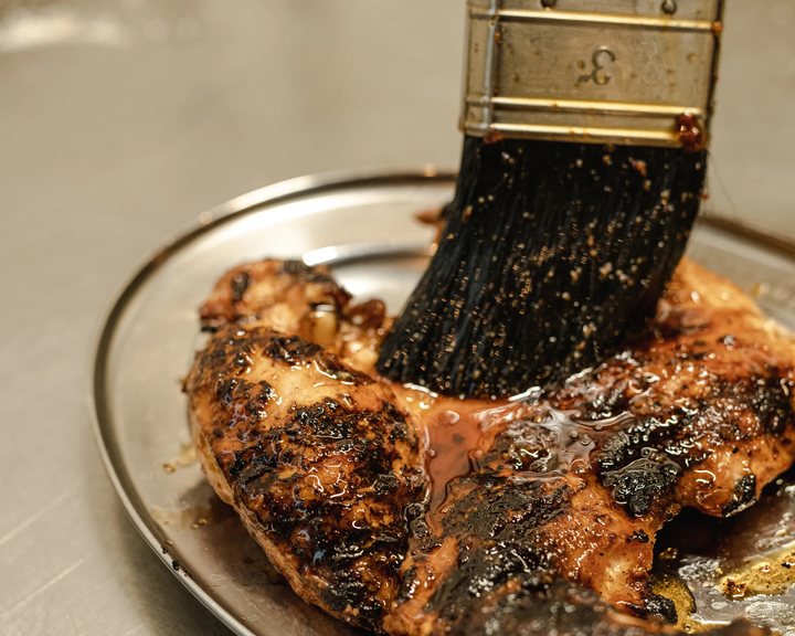 Wood-grilled piri-piri chicken at Casa do Frango London Bridge