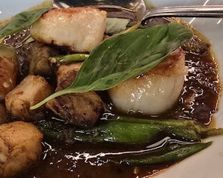 A Southeast Asian sharing plate at Ka Pao Edinburgh