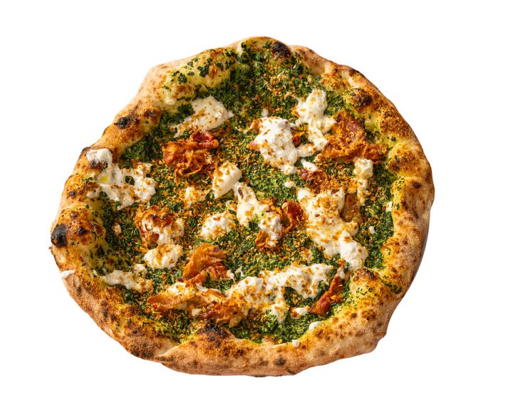 Neapolitan pizzas at Pizza Pilgrims Euston