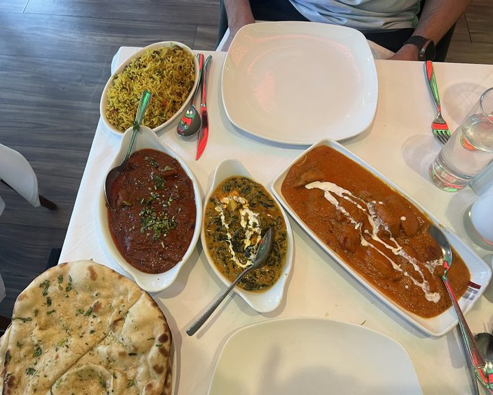Indian curry and tandoori dishes at The Rajdoot Hampstead