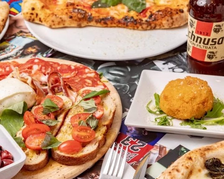 Wood-fired Neapolitan pizza at Bravi Ragazzi in Streatham