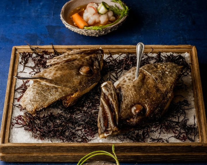 Greek whole-fish preparation at KIMA in Marylebone