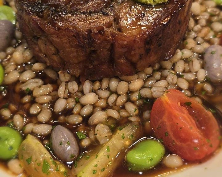 Traditional British beef dish at Rules Restaurant