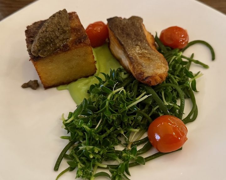 Seasonal Scottish fine-dining course at Wedgwood The Restaurant on the Royal Mile