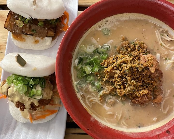 Ramen and Japanese sharing dishes at Bone Daddies Bermondsey