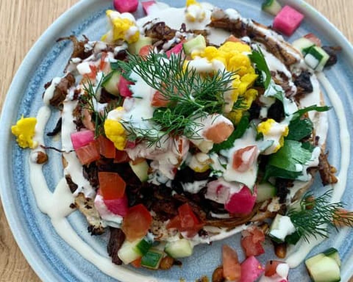 Colourful Eastern Mediterranean sharing plates at Delamina Marylebone