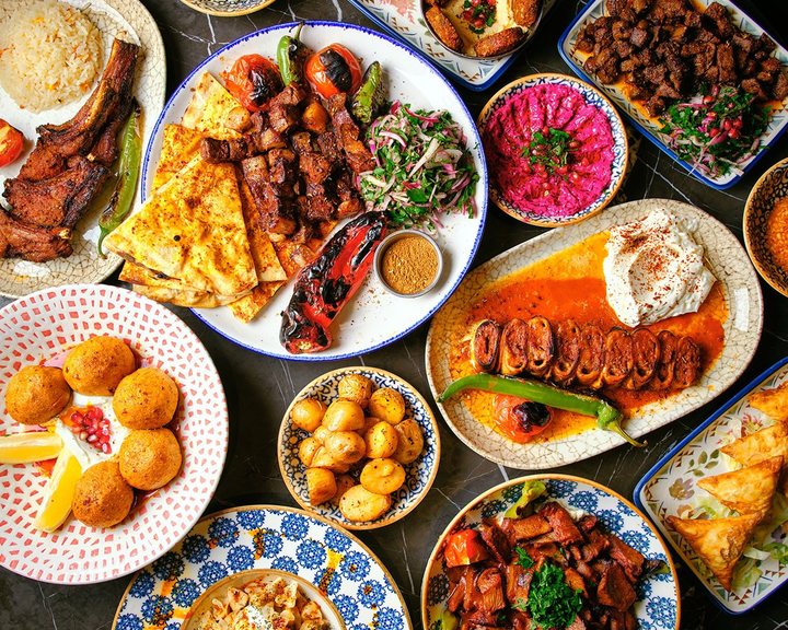 Turkish grilled meats and colourful meze at Gokyuzu Park Royal
