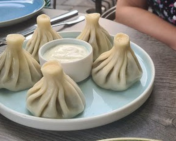 Georgian khinkali dumplings at Kartuli in East Dulwich