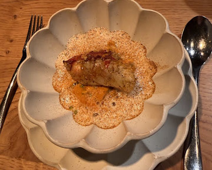 Detailed tasting-menu course at Kitchen Table in Fitzrovia