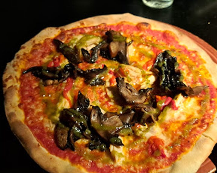 A stone-baked pizza at Little Wing in Ballyhackamore
