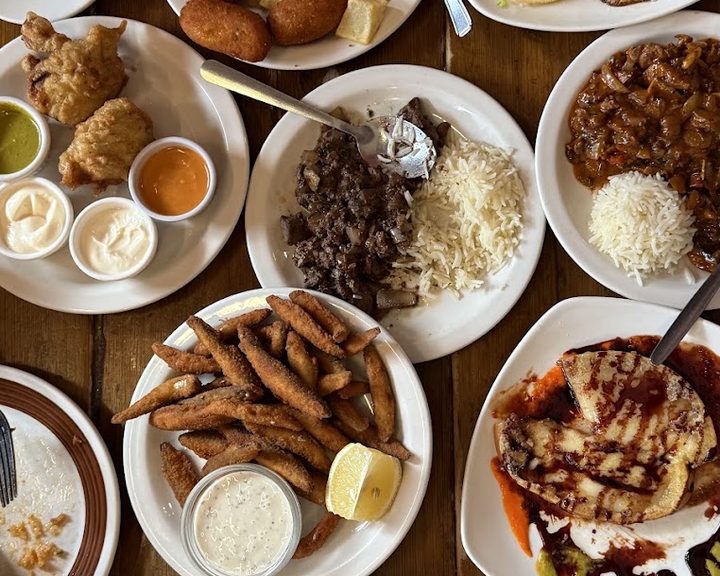 Spanish tapas spread at Los Molinos in Hammersmith