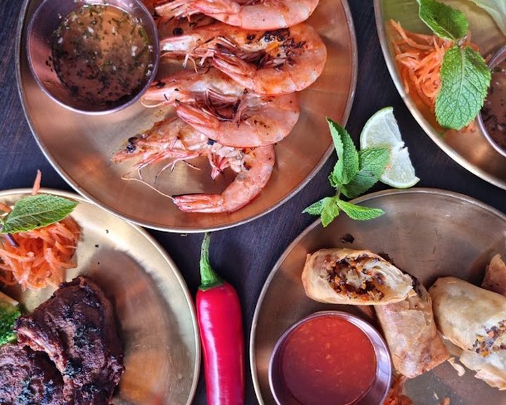 Vietnamese pho, herbs and grilled dishes at Med Salleh Viet in Westbourne Grove
