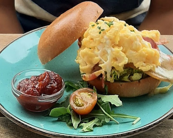 A colourful brunch plate at Soul Food Cafe on the Ormeau Road