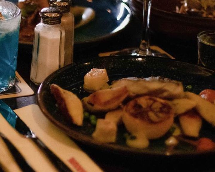 A main course with potatoes and vegetables at The Lansdowne in North Belfast