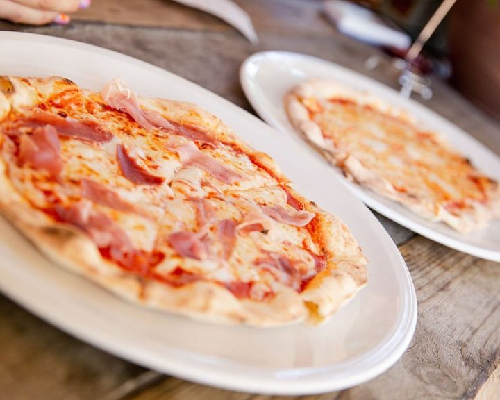 Stone-baked pizza from The Telegraph on Putney Heath