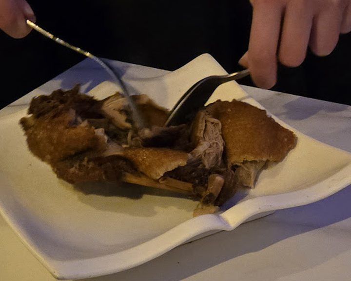 A Chinese dish at The Welcome Restaurant in Belfast