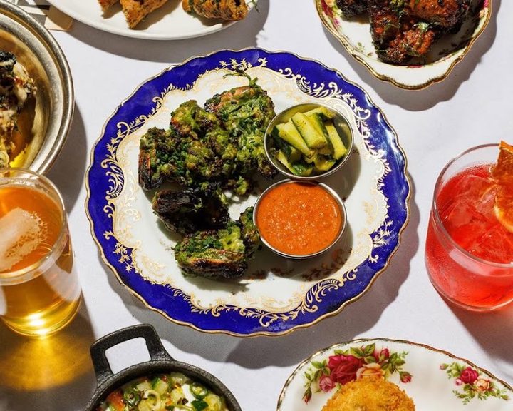 Punjabi sharing plates at Empire Empire in Notting Hill