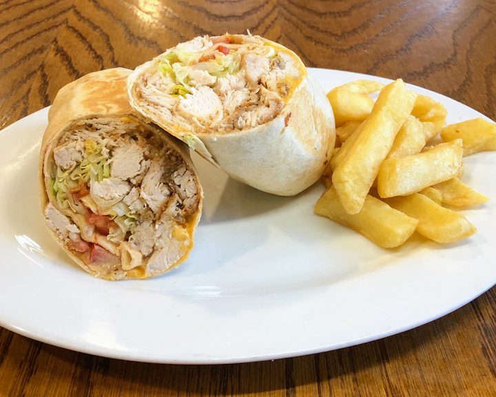 Freshly cooked takeaway food at The Chippy on Shankill Road