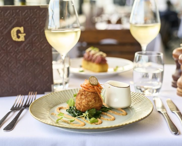 Modern British pub food at The Gun in Docklands