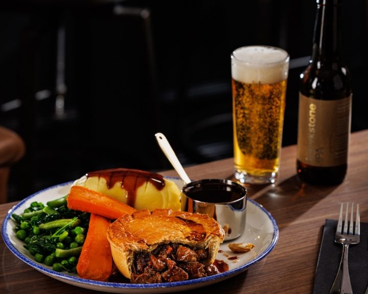 A roast dinner served at Ffynnon Wen in Lisvane