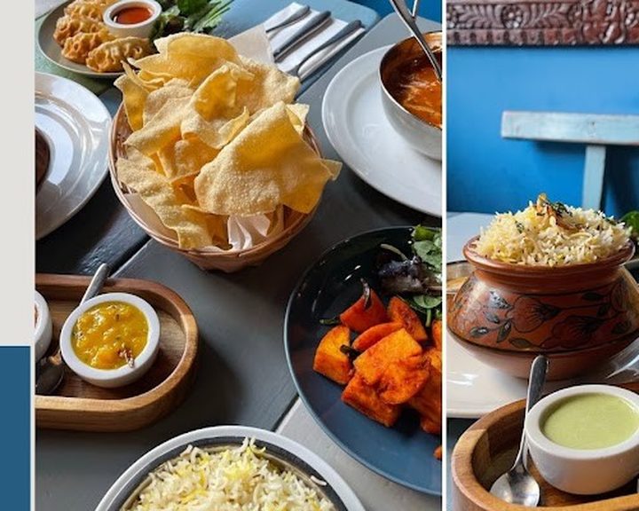Keralan curries, rice, breads and chutneys at Mattancherry Canton in Cardiff