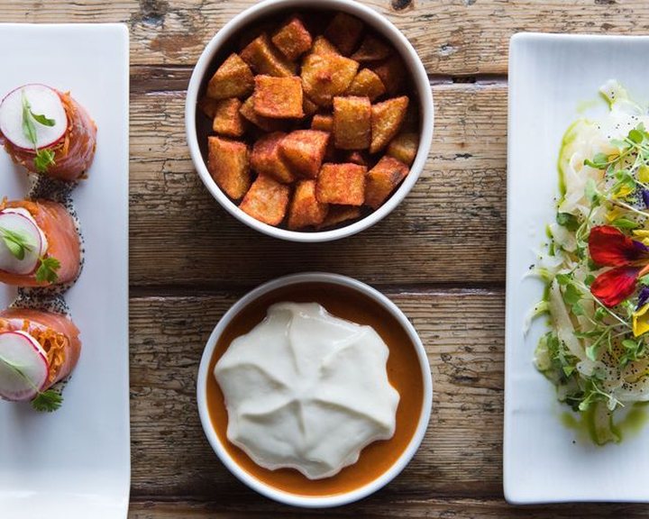 Spanish small plates at Bravas Tapas in St Katharine Docks