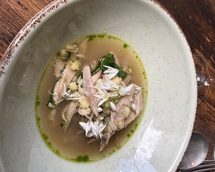 Contemporary seasonal Scottish dish at NÀDAIR in Marchmont