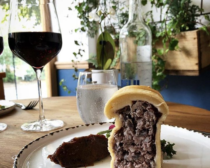 Seasonal modern British dish at 24 The Oval near Brixton