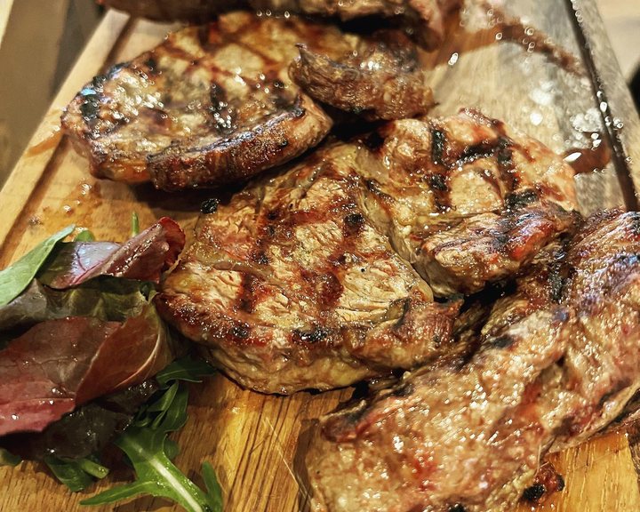 Argentine steaks grilled at Buenos Aires Steakhouse in Chiswick