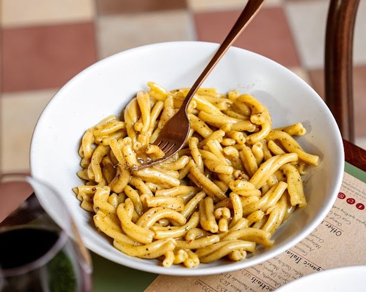 Fresh handmade pasta at Emilia's Crafted Pasta Canary Wharf