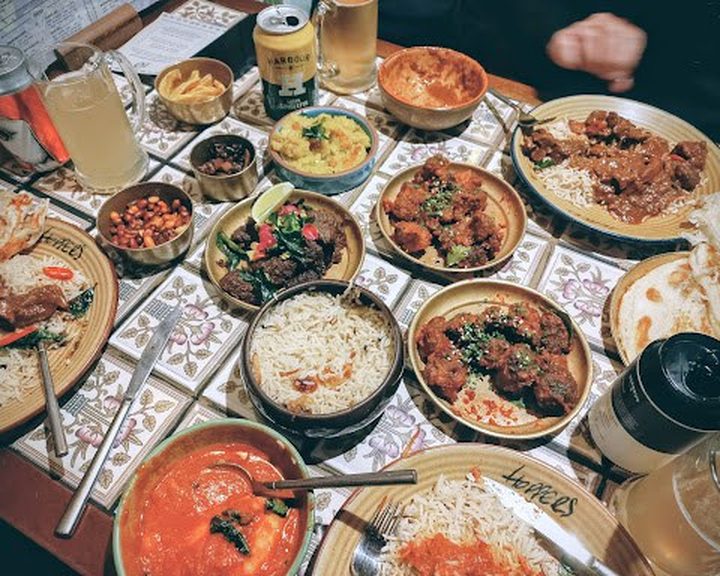 Sri Lankan and South Indian sharing feast at Hoppers Soho