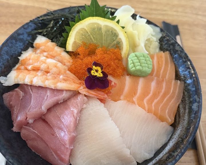 Chirashi sushi bowl at Kenta in Hammersmith