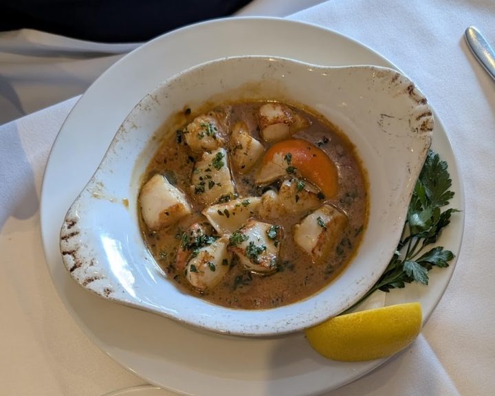 Italian seafood stew at La Bruschetta Haymarket in Edinburgh