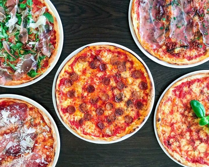 Italian pizza and antipasti at PizzArte in Honor Oak Park