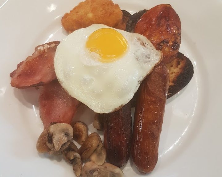 A fresh cafe plate at Thyme Deli in Belfast