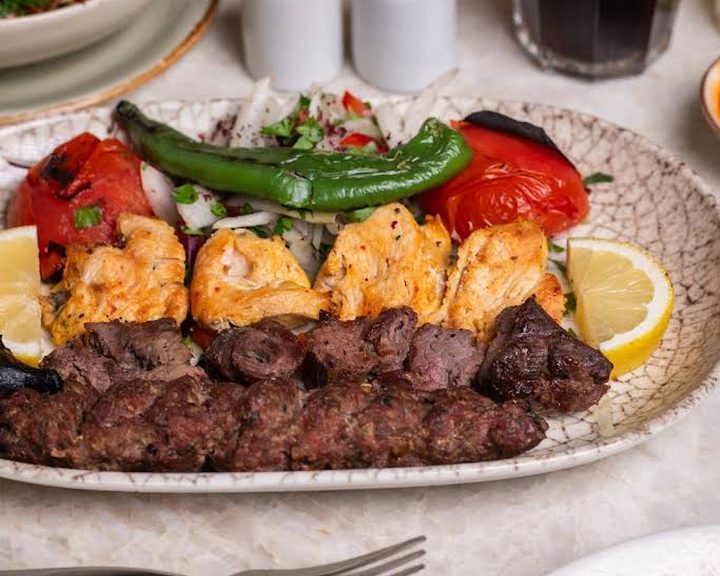 Mixed Lebanese grill at Al Arez on Harrington Road