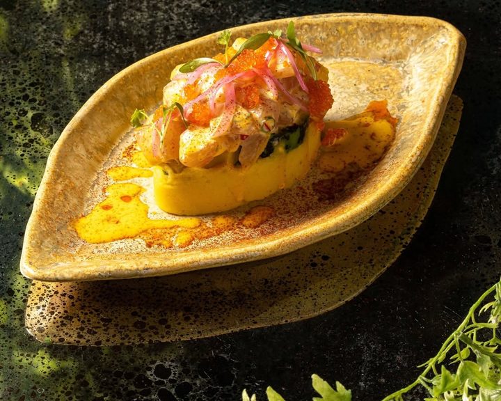 Peruvian sharing dish from COYA Mayfair’s Menú Tierra