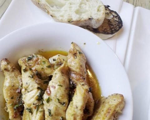 Seasonal British dish from The Mayflower in Rotherhithe