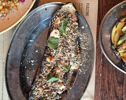 A Levantine sharing dish from BABA, featured for the best Mediterranean and Middle Eastern restaurants in Edinburgh