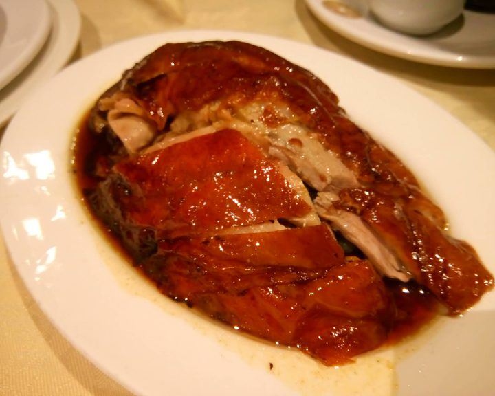 Cantonese roast duck at Four Seasons Queensway in Bayswater